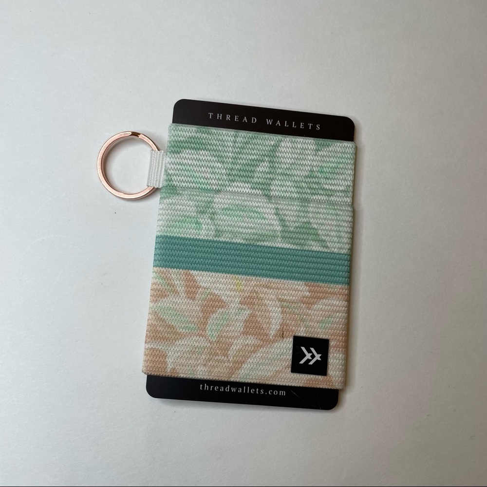 Floral Thread Wallet